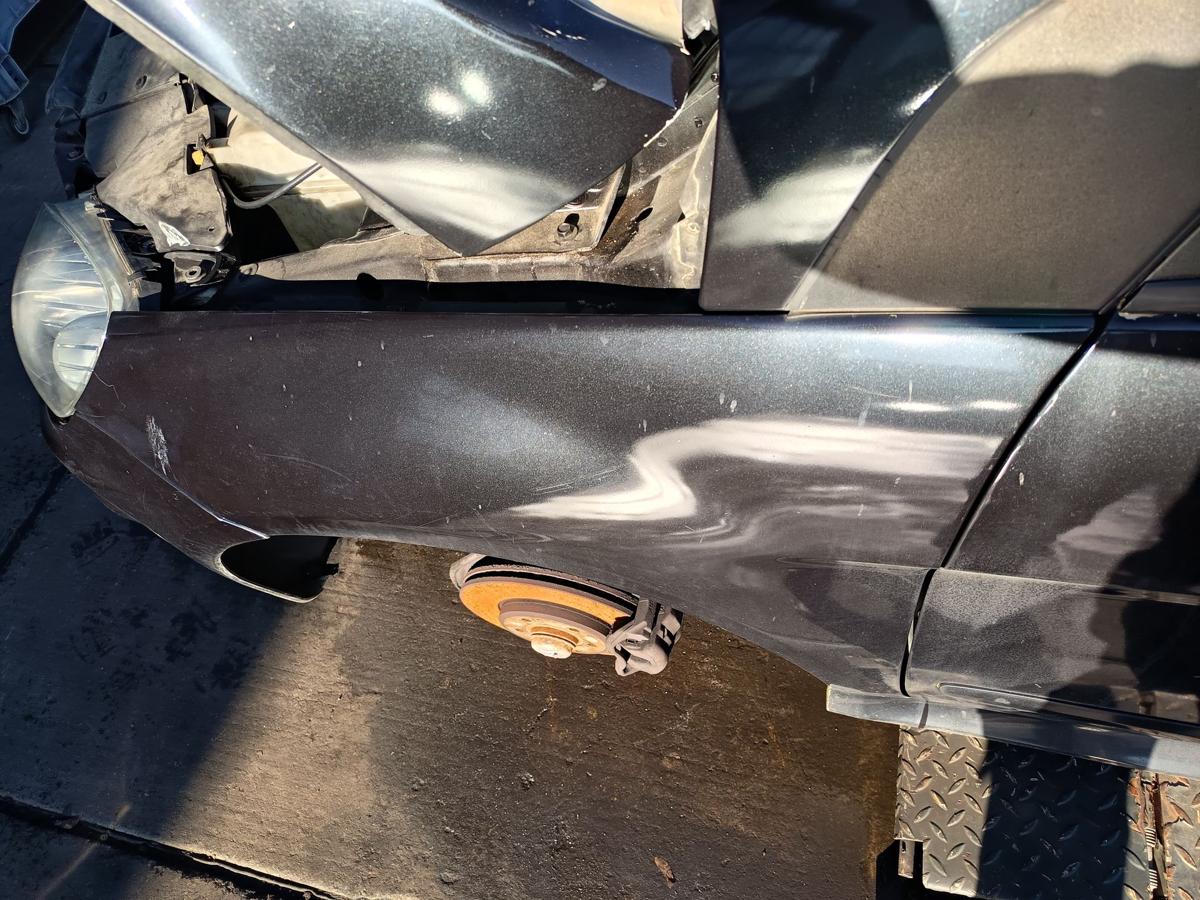 Mercedes W245 Mopf orig Kotfl&uuml;gel links Seitenteil schwarz &uuml;berlackiert Bj 2011