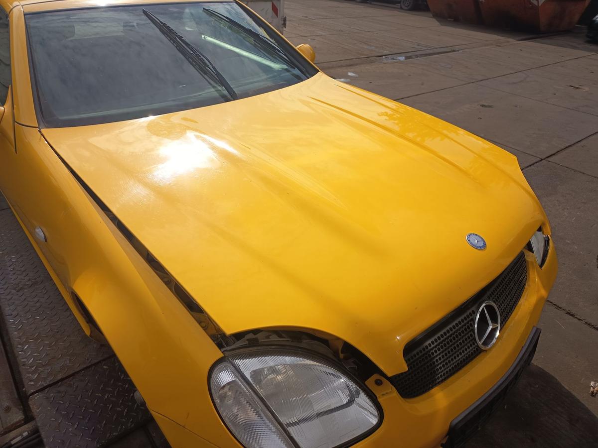 Mercedes SLK R170 original Motorhaube 685 Yellowstone Metallic Baujahr 1999
