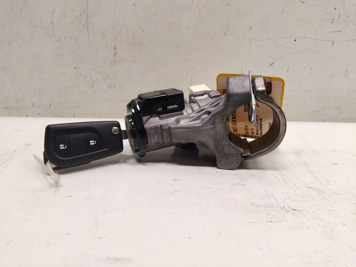 Citroen C1 II original Z&uuml;ndschloss Lenkschloss mit 1x Schl&uuml;ssel BJ2014