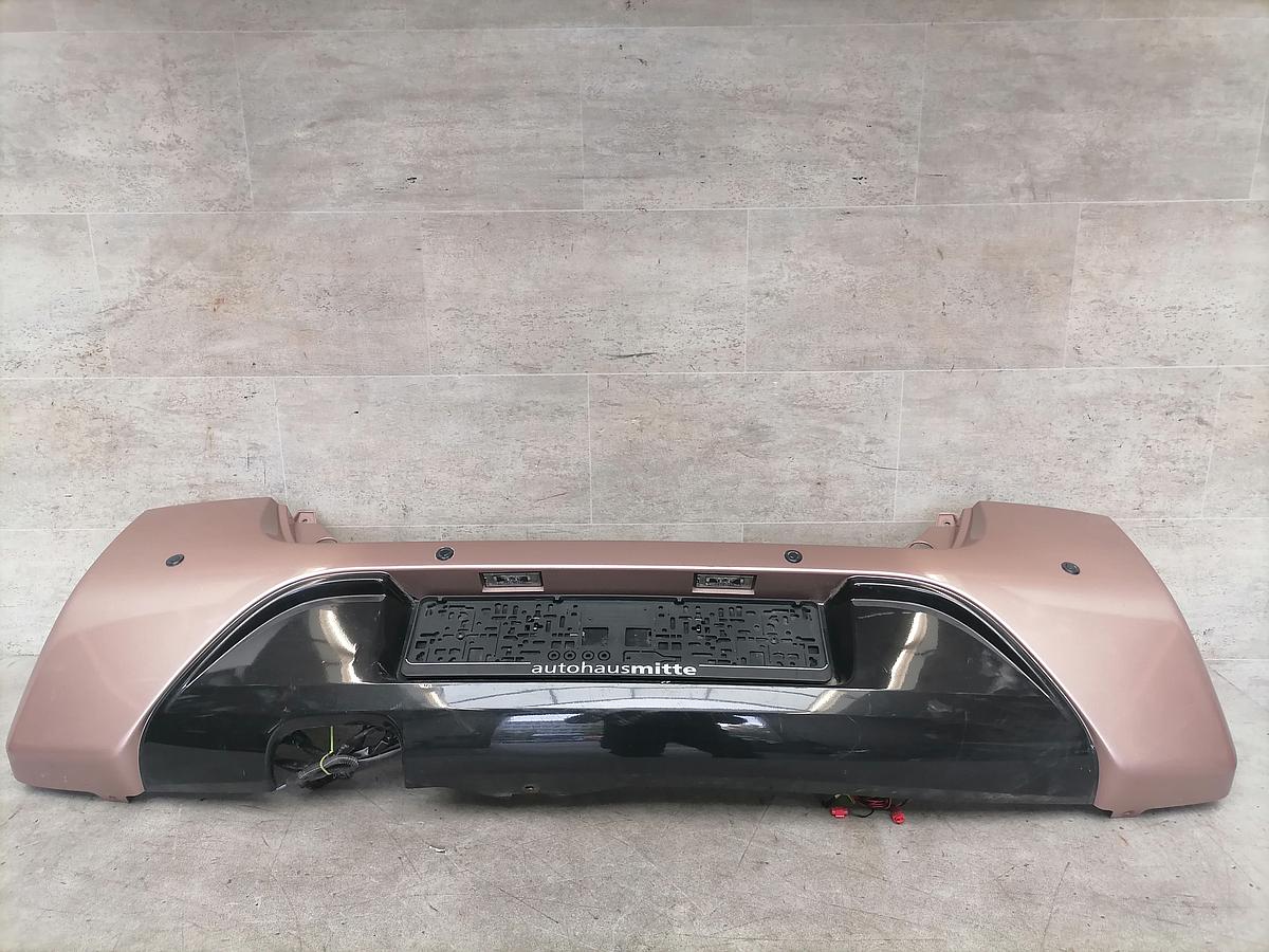 Renault Twingo 2 Stoßstange hinten Stoßfänger TENNK Rose Boheme Metallic BJ2011