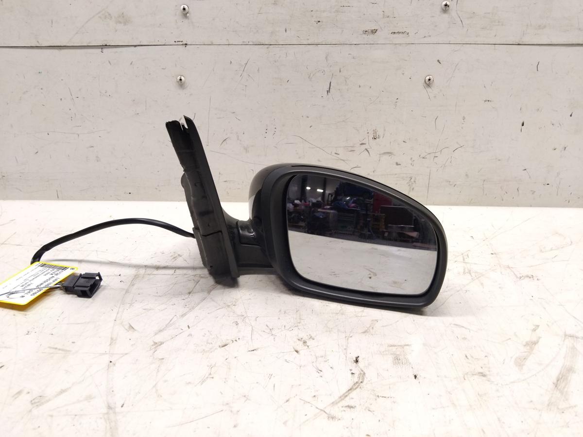 Skoda Roomster 5J original Au&szlig;enspiegel rechts elektrisch beheizt BJ2008 LF9R Blackmagic