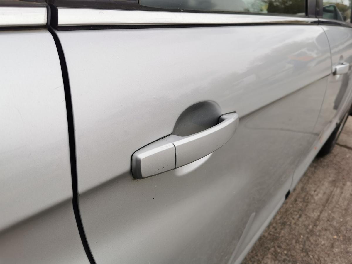 Chevrolet Captiva KLAC Tür Autotür Rohbautür hinten rechts GAN Ice Silver met