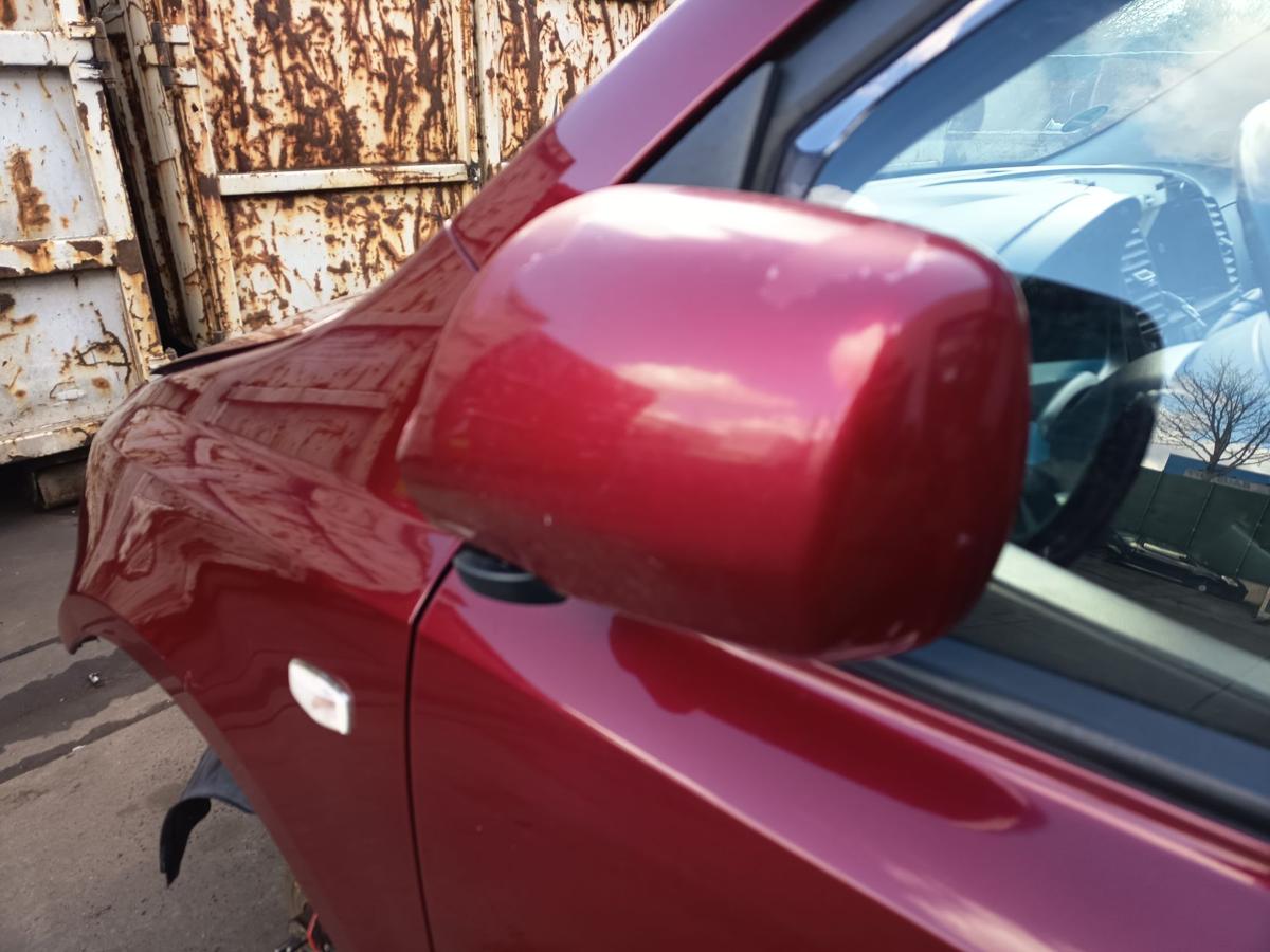 Kia Carnival III orig Au&szlig;enspiegel links elekt R9 Rubinrot vor Facelift Bj 2006