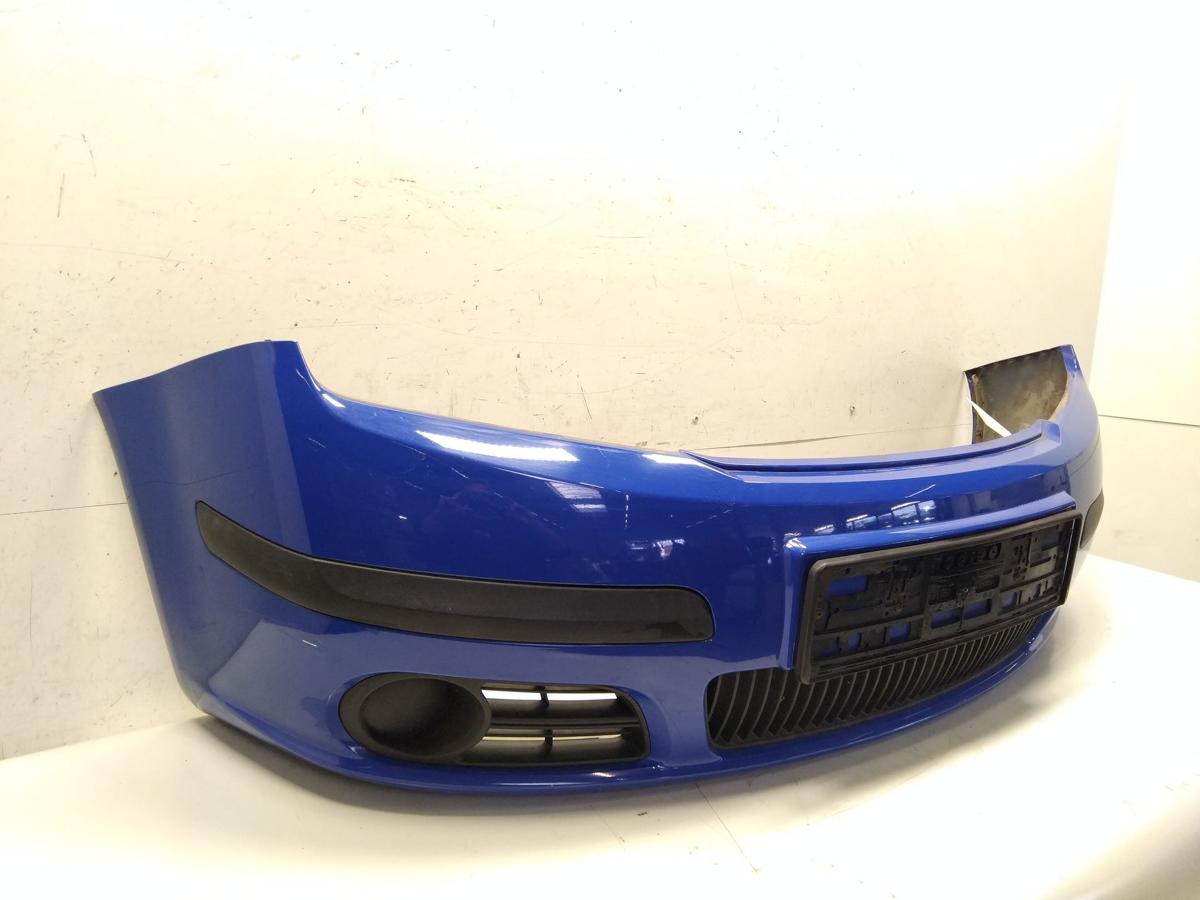 Skoda Fabia 1 6Y Facelift original Stoßstange Stoßfänger vorn dynamicblau Bj2006