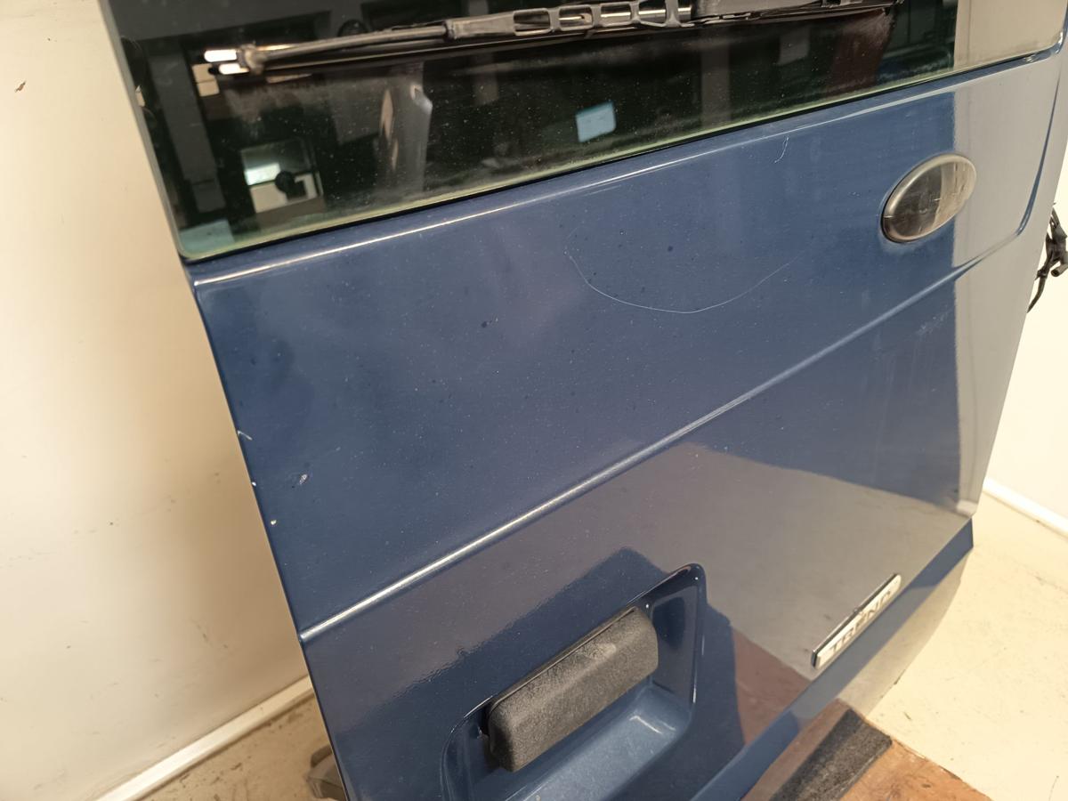 Ford Transit TT9 Heckfl&uuml;gelt&uuml;r rechts mit Fenster H2 180&deg; Blazerblue Bj 2013
