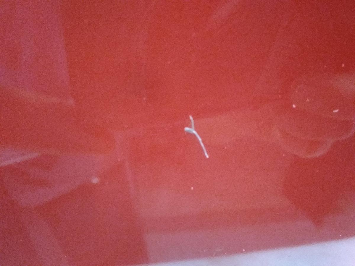 VW Golf Sportsvan Heckklappe tornadorot LY3D mit Heckscheibe Bj.2014