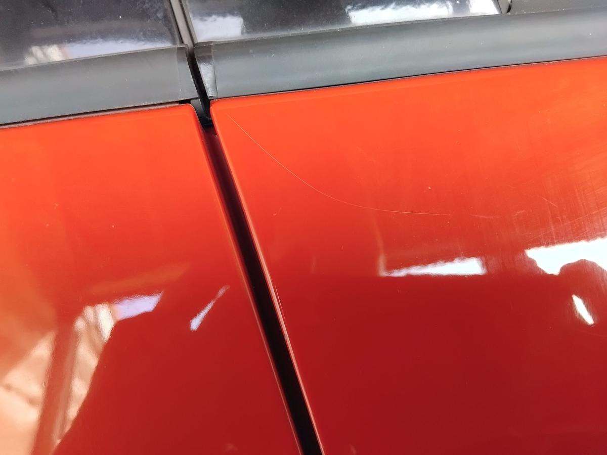 Skoda Fabia 2 5J Tür vorn rechts Beifahrertür corridarot 8151 BJ2009