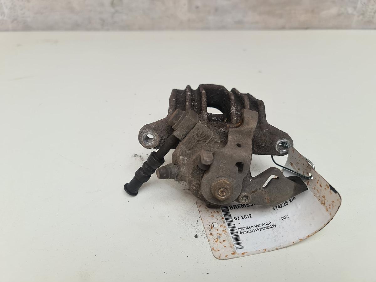 VW Polo 6R Bremssattel Bremszange hinten links BJ09-14