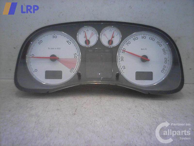 Peugeot 307 3C BJ2006 Tacho Kombiinstrument P9655925880 NS55912907 SAGEM