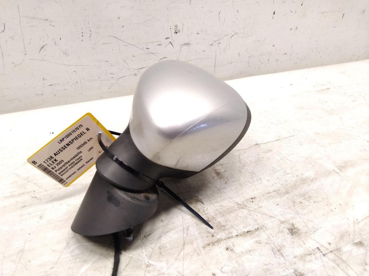 Ford Fiesta JA8 original Au&szlig;enspiegel rechts elektrisch&beheizt Polarsilber BJ09