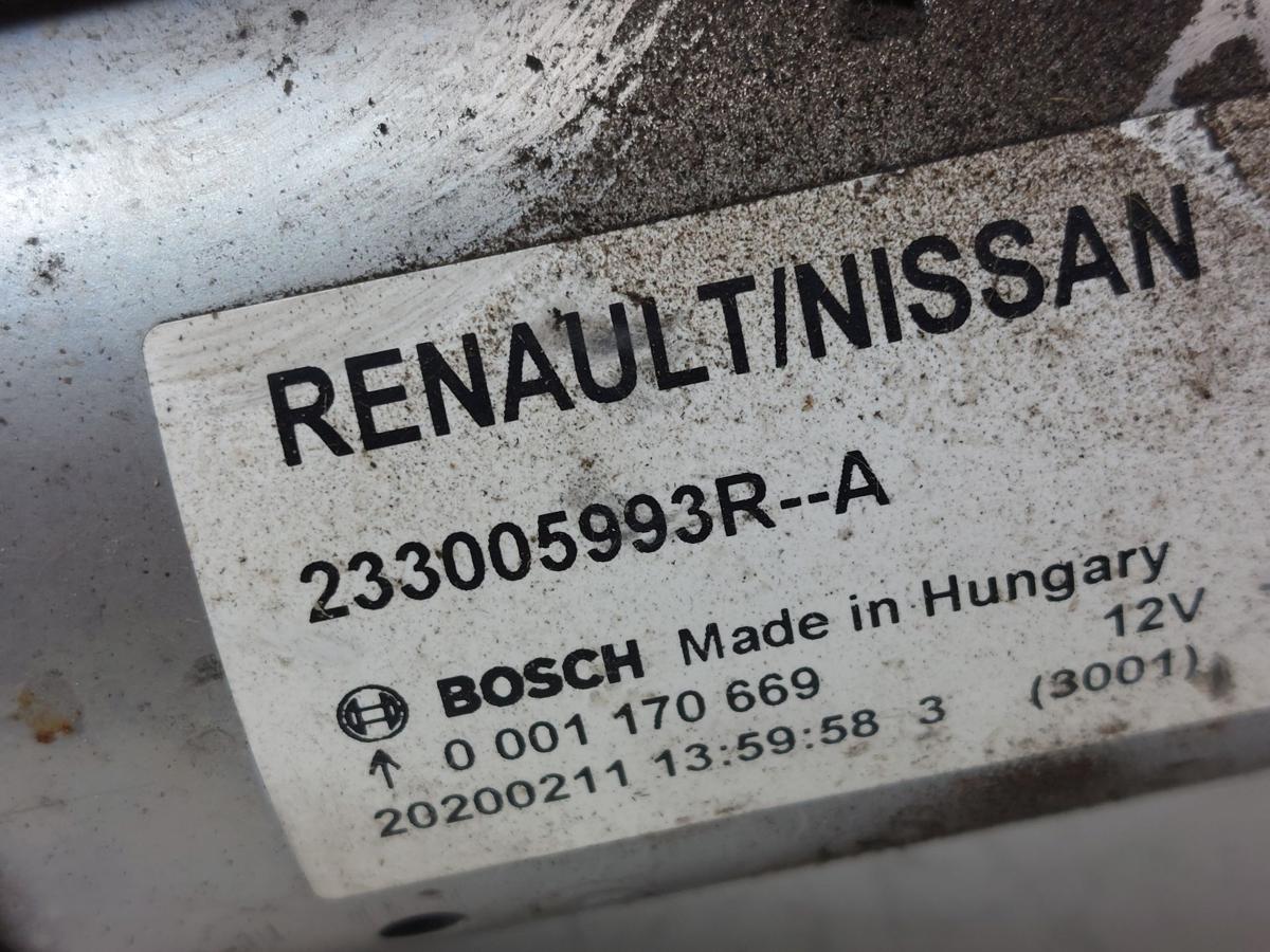 Nissan Micra K14 Anlasser Starter f&uuml;r Schaltgetriebe 5-Gang aus 1.0 74kw