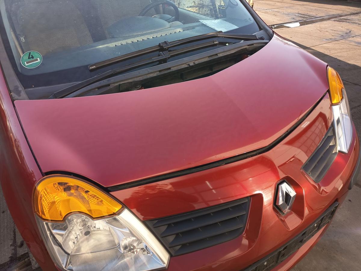 Renault Modus original Motorhaube Deckel vorne TEEB76 Rot Baujahr 2005