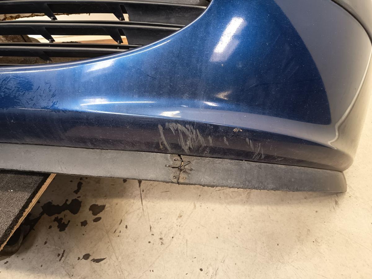 Peugeot 307 original Sto&szlig;stange vorne EGE Chinablau vor Facelift Bj 2005