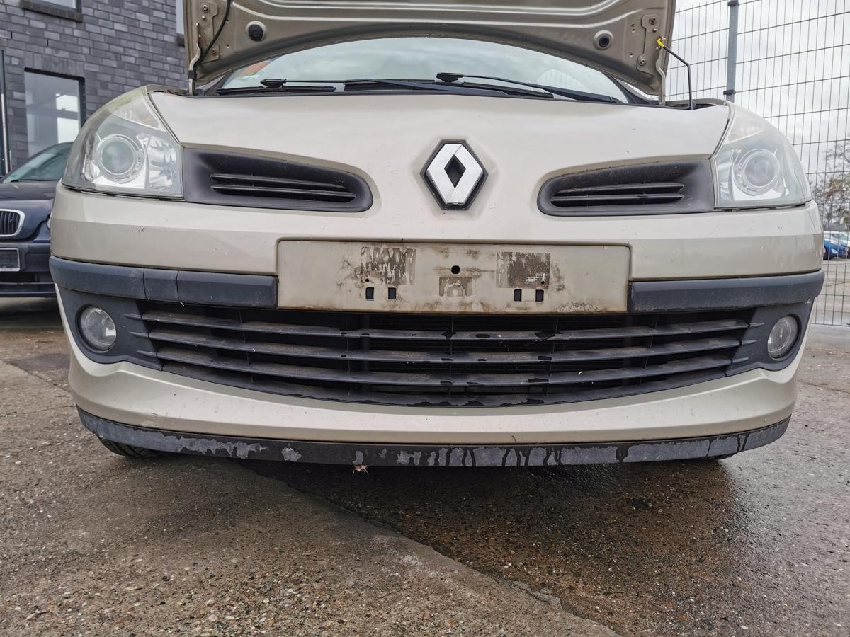 Renault Clio III Stossfänger Stossstange Bumper vorn TED11 Beige Pepper 3trg -09