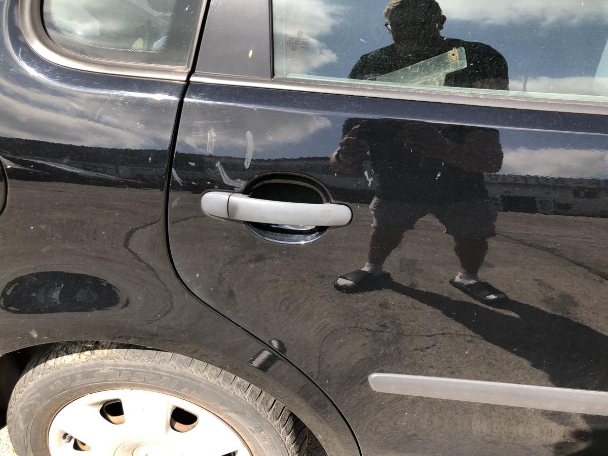 VW Polo 9N3 T&uuml;r hinten rechts Fondt&uuml;r im Rohbau L041 Brillantschwarz