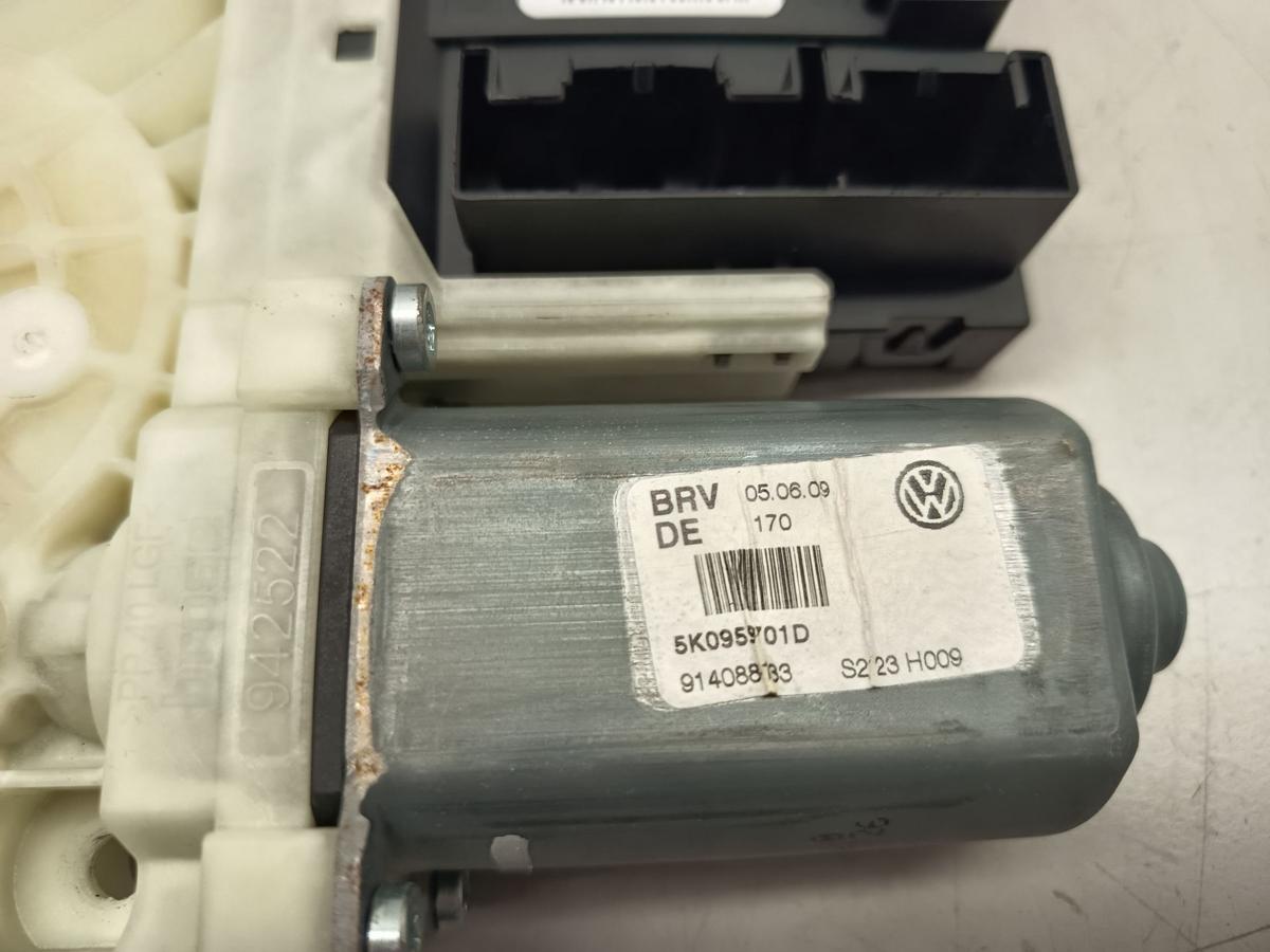 VW Golf VI 6 BJ 2009 original Motor Fensterheber links 5K0959701D 3TRG