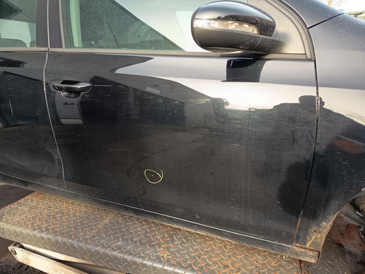 VW Golf VI 6 orig Tür vorn rechts 5türer L041 Schwarz Bj 2009