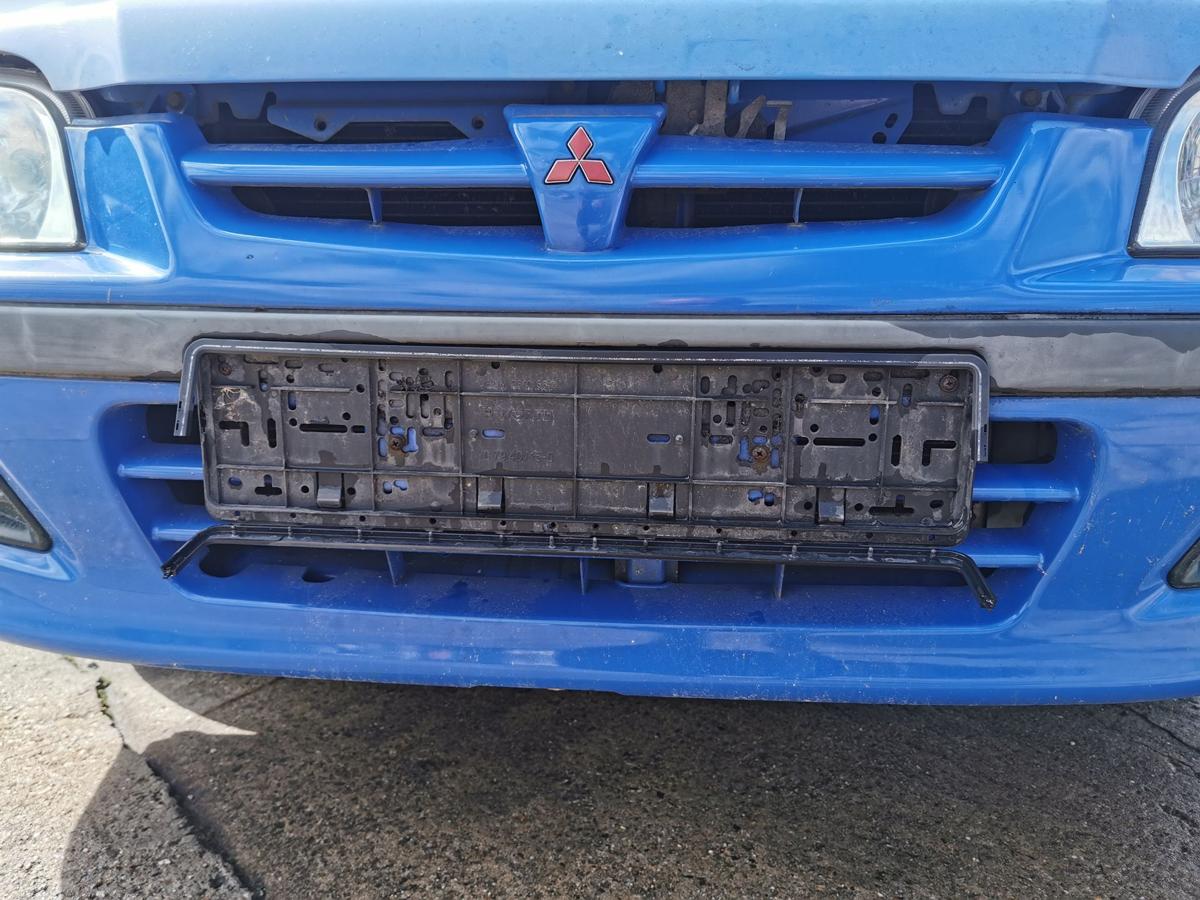 Mitsubishi Space Star DG0 Stossstange Stossfänger Bumper vorn T26 Ionia Blue -02