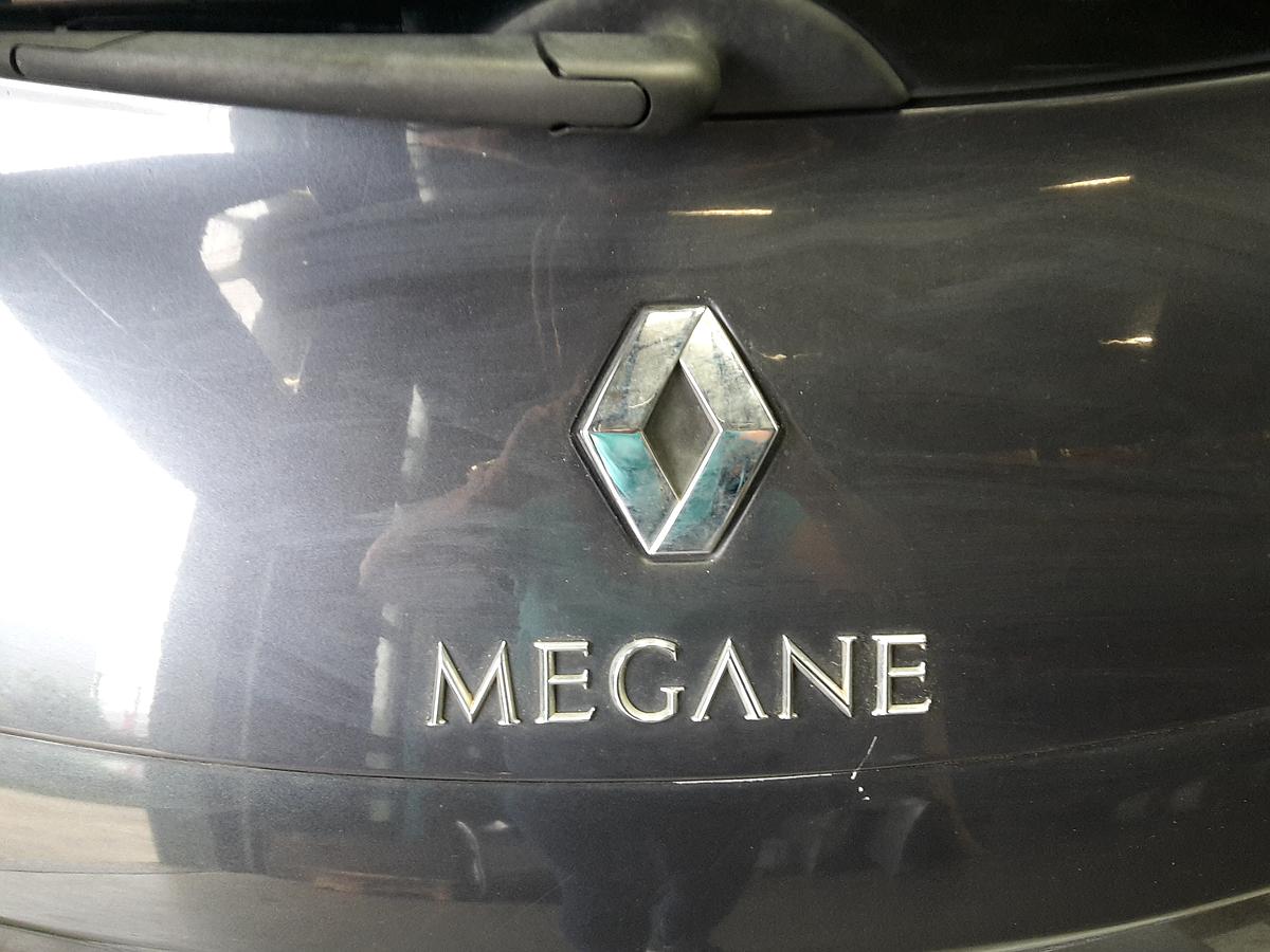 Renault Megane II original Heckklappe mit Scheibe TEB66 Gris Eclipse Bj 2005