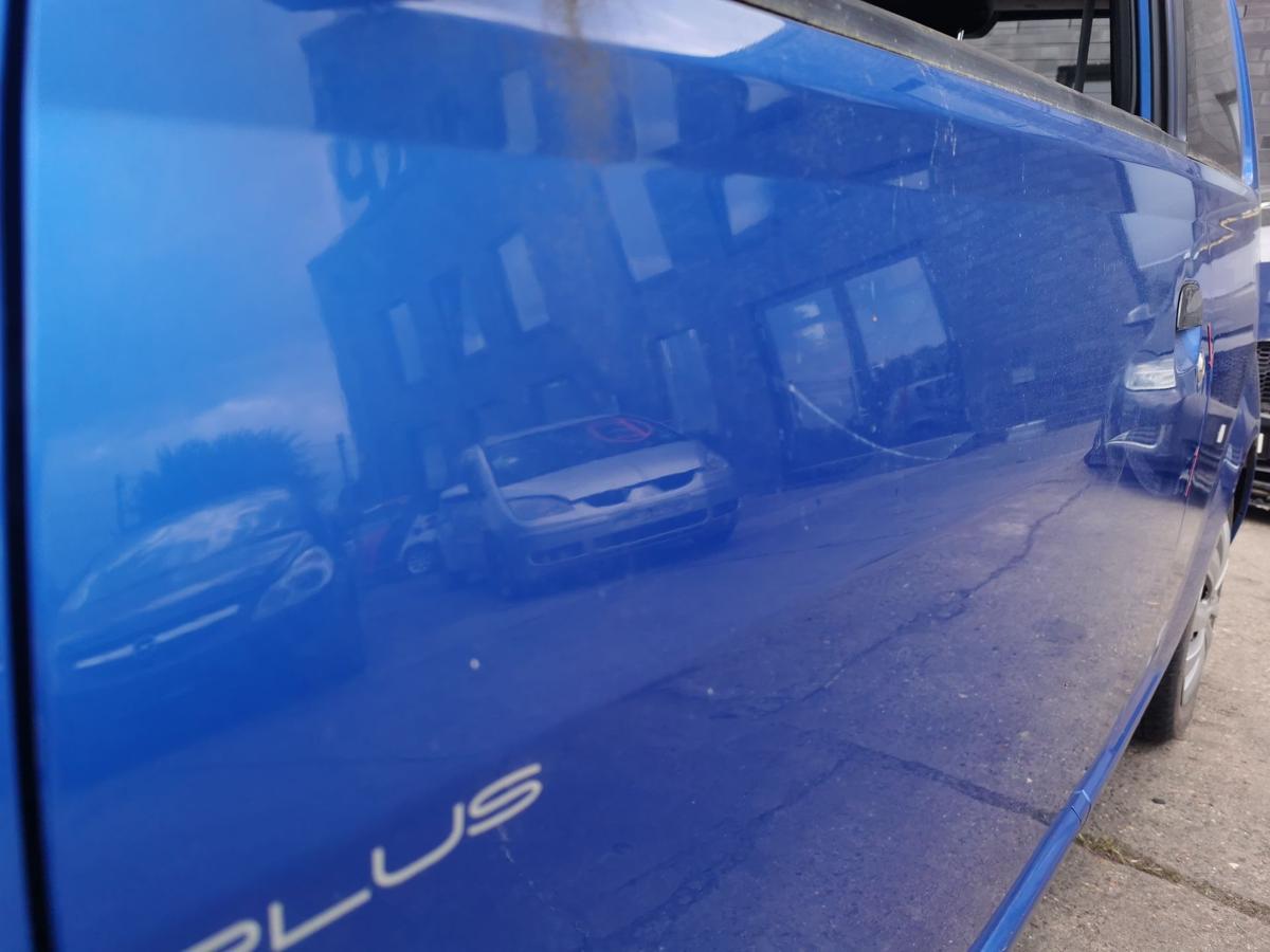 Daihatsu Cuore 251 Fahrertür Tür Autotür Rohbautür vorn links B51 Blue Perl TEXT
