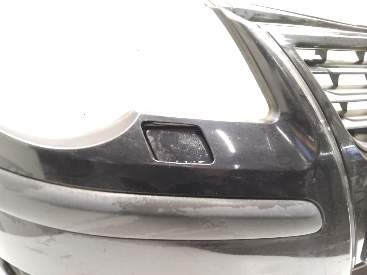 VW Polo 9N3 original Sto&szlig;stange Sto&szlig;f&auml;nger vorn LC9Z Black Magic Metallic SWRA BJ2006