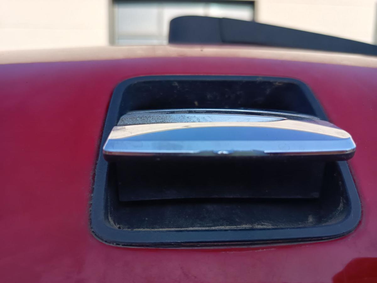Seat Leon III original Emblem &Ouml;ffner Heckklappe Griff Chrom Bj2014
