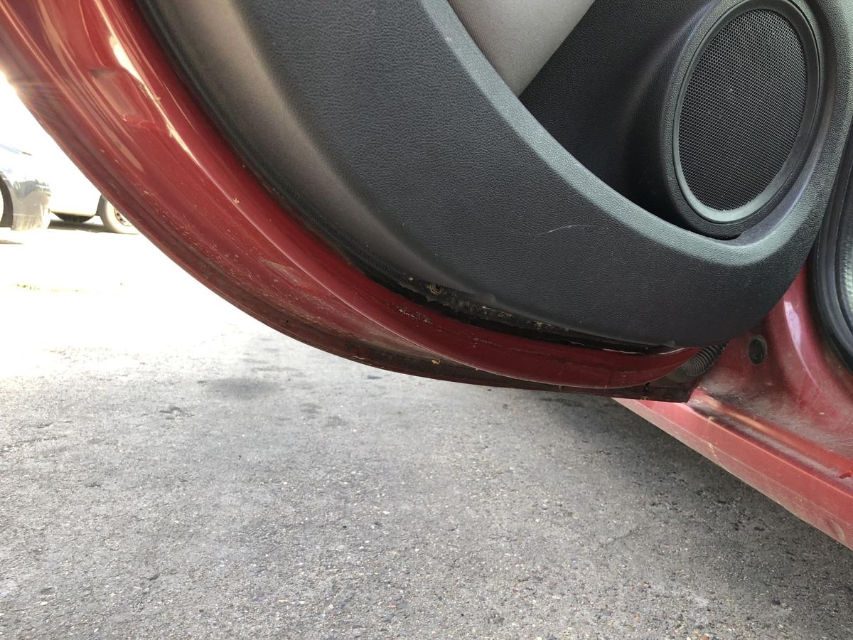 Renault Clio 3 III Grandtour T&uuml;r hinten links Fondt&uuml;r Kombi NNJ Flamencorot