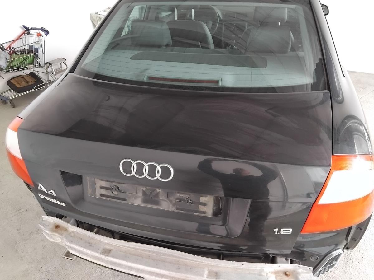 Audi A4 8E B6 Limousine Heckklappe Heckdeckel LZ9W ebonyschwarzmetallic BJ2002