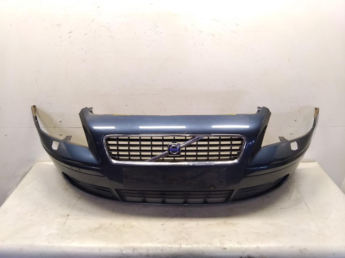 Volvo S40 V50 II original Sto&szlig;f&auml;nger Sto&szlig;stange vorn SRA 466 Barents Blau BJ2005