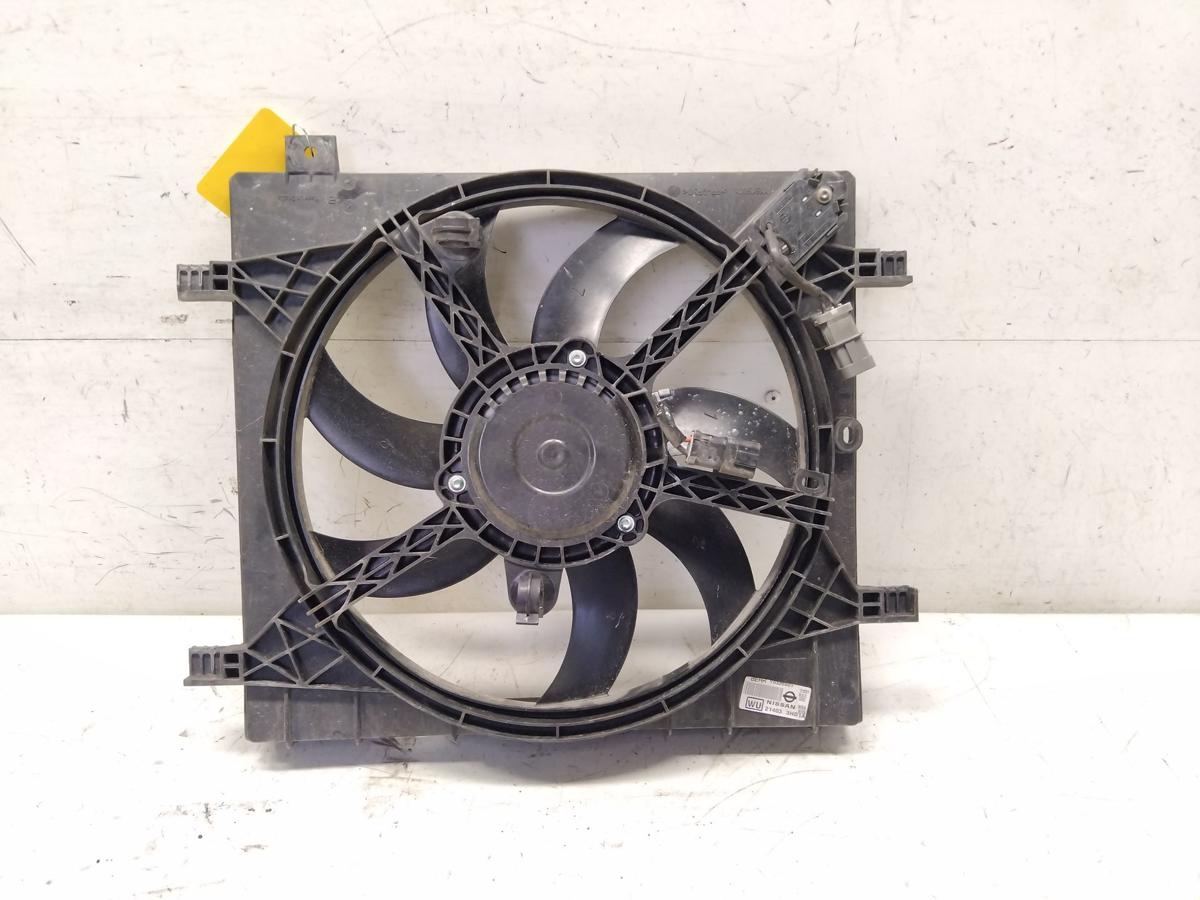 Nissan Micra 4 K13 original Elektrol&uuml;fter mit Zarge 1.2 72kw HR12 Bj.2013