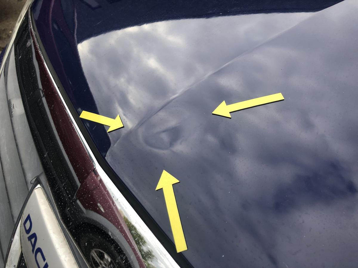 Dacia Logan MCV Motorhaube Haube Klappe Deckel OV61H Blue Marine