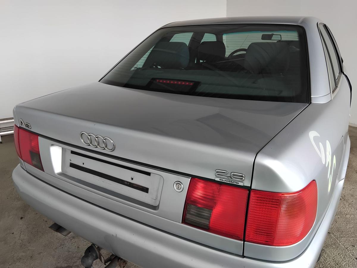 Audi A6 C4 Limousine Heckklappe Heckdeckel LY7M alusilber Facelift BJ1996