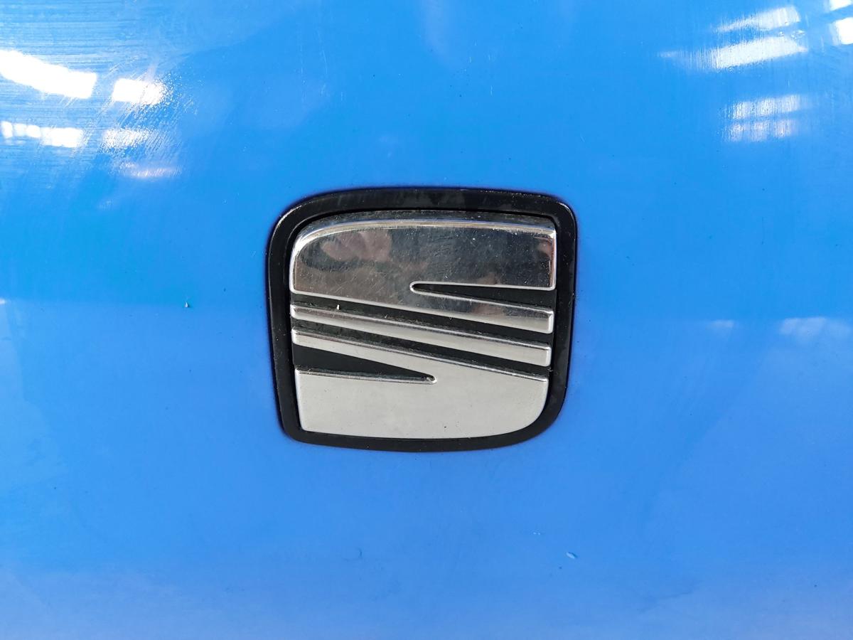 Seat Ibiza 6J Heckklappe Klappe Deckel hinten blau 3trg Rohbau Kofferklappe