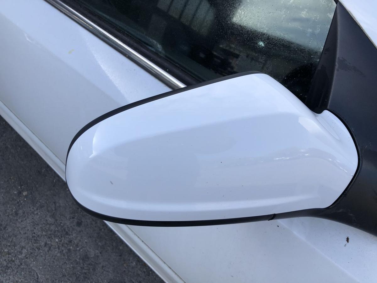 Opel Astra H GTC Au&szlig;enspiegel rechts R&uuml;ckspiegel elektrisch Spiegel 10U wei&szlig;