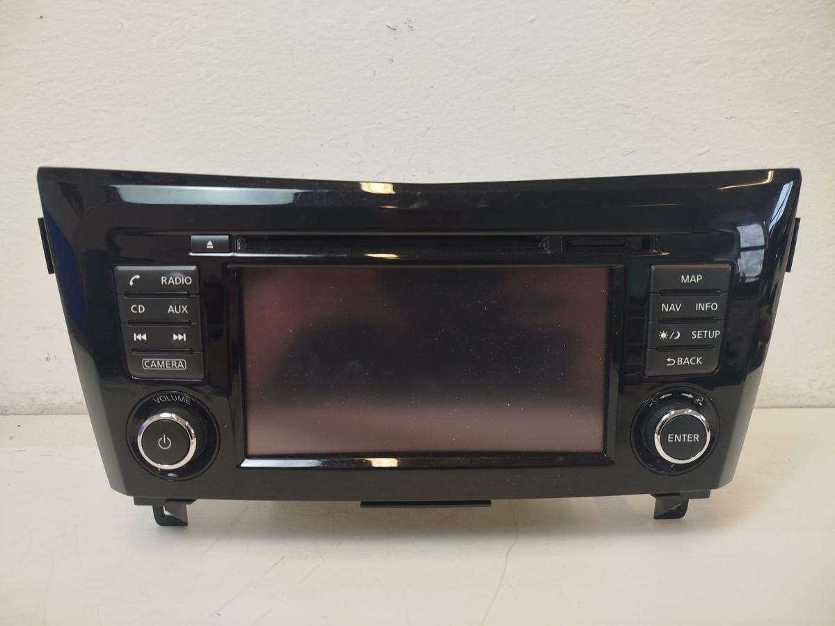 Nissan Qashqai J11 Radio Autoradio Navigation 360 Grad Kamera Originalteil Bosch