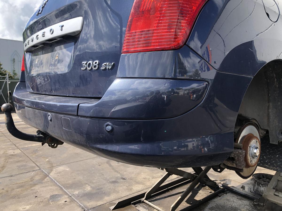 Peugeot 308sw original Stoßstange Fänger hinten/Heck KHH Taurangablau Bj 2008