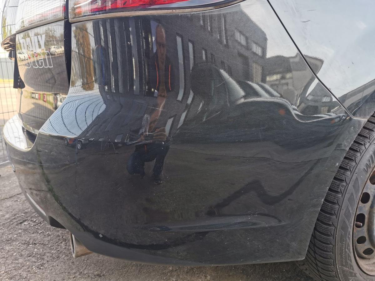 Mazda 6 GH Kombi Stossfänger Stossstange Bumper hinten 35N Sparkling Black Perl