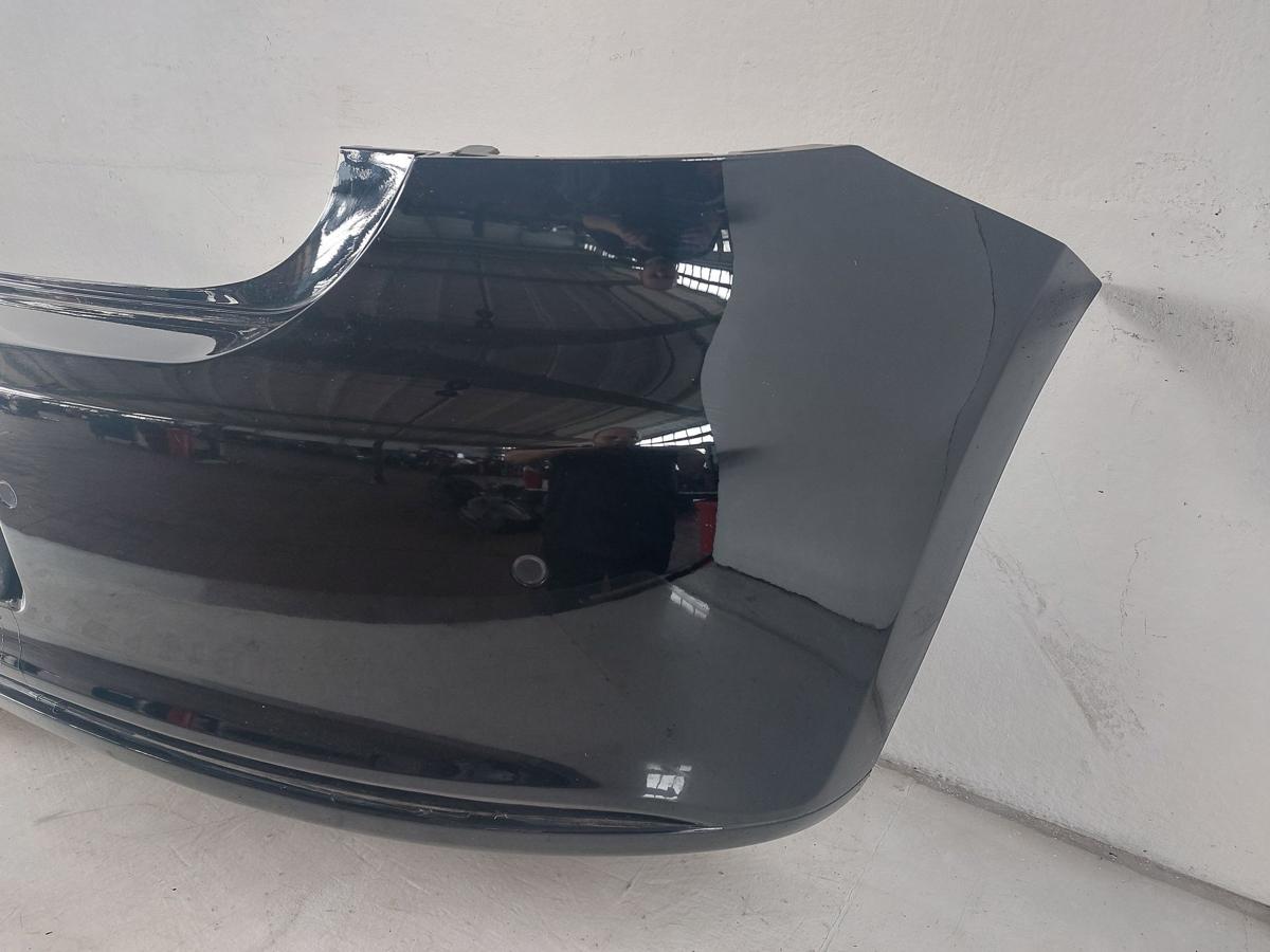 VW Polo 6R Sto&szlig;f&auml;nger hinten Hecksch&uuml;rze mit PDC 3/5-t&uuml;rer L041 Brillantschwarz