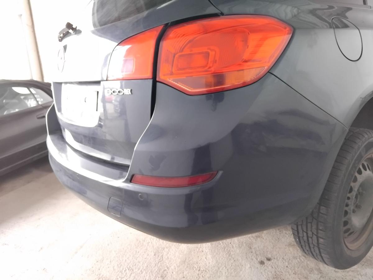 Opel Astra J Sports Tourer orig.Stoßfänger hinten PDC BJ2011 Z22A ozeanblaumetallic