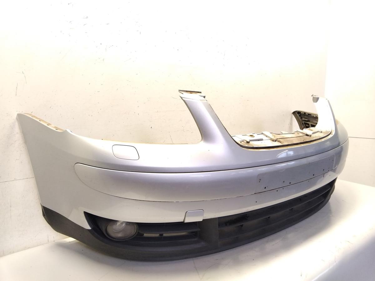 VW Touran 1T original Sto&szlig;stange Sto&szlig;f&auml;nger vorn mit SRA Bj.2005 reflexsilbermetallic