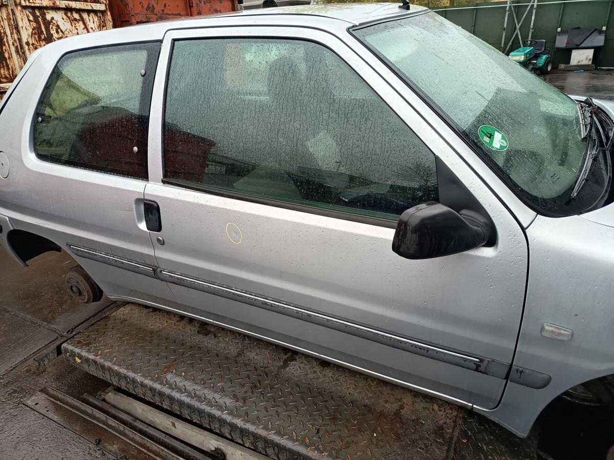 Peugeot 106 original T&uuml;r rechts EZR Aluminiumgrau Baujahr 2002