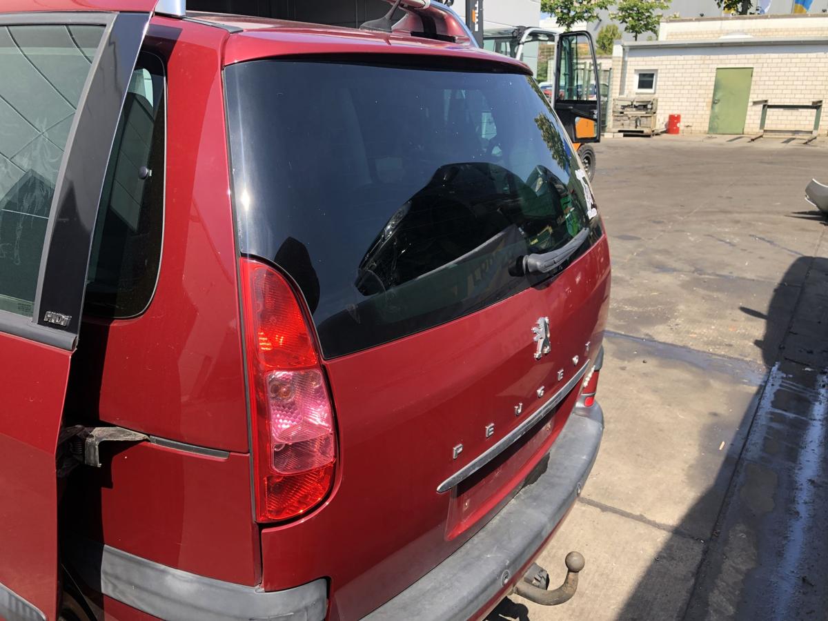 Peugeot 807 original Heckklappe mit Scheibe KKQ Tiefrot Bj 2004