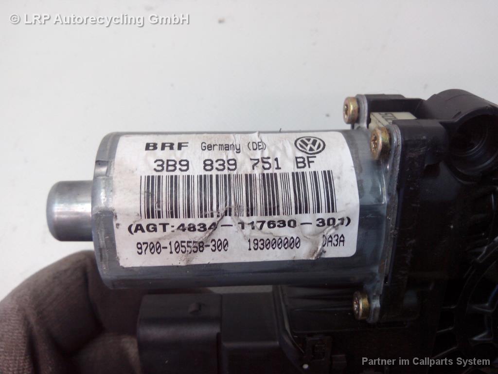 VW Passat 3BG BJ2003 Motor Fensterheber hinten links 3B9839751BF