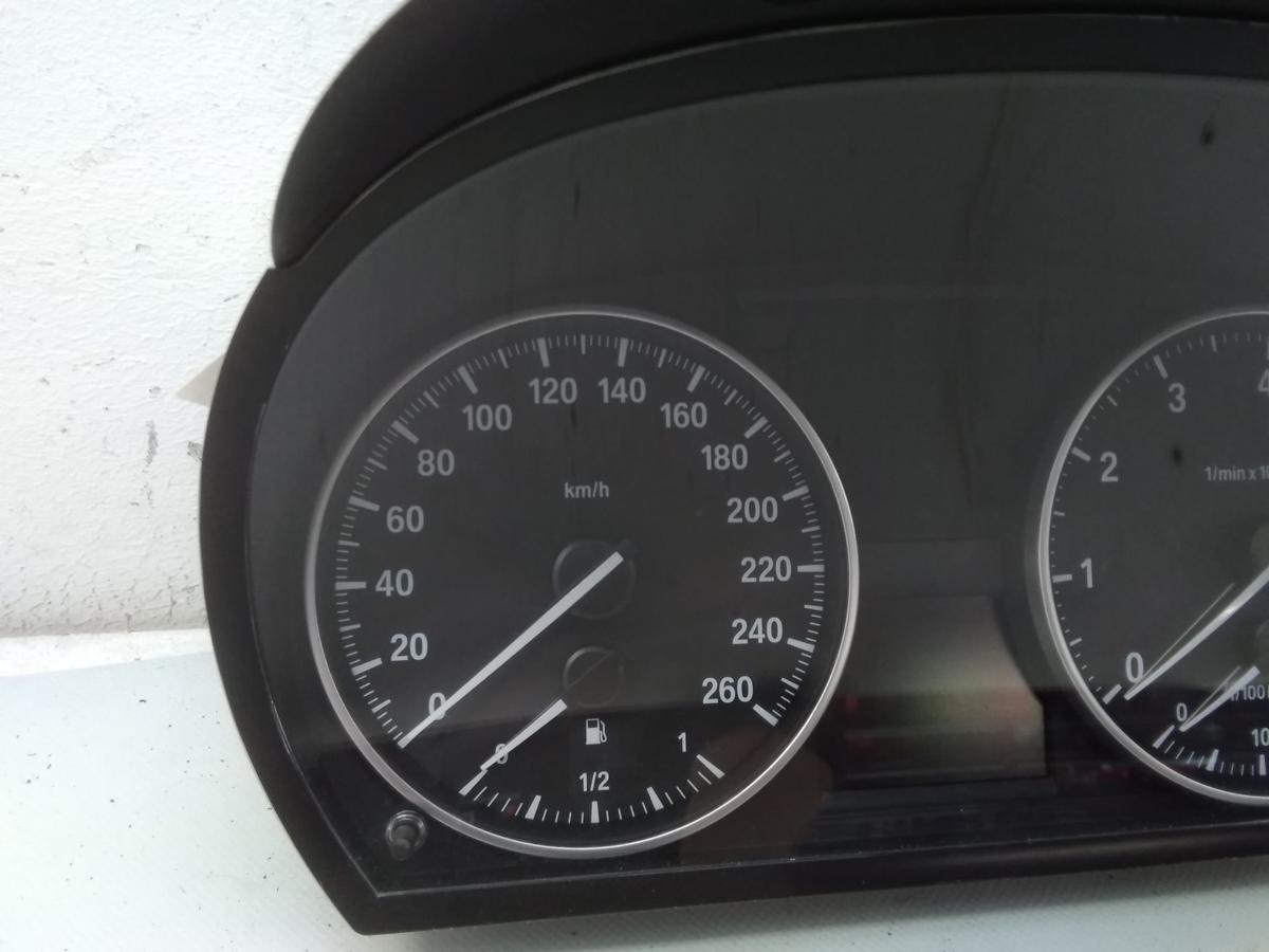 BMW 3er E90 E91 original Tacho Kombiinstrument 2.5 160kw N52B25A BJ2005