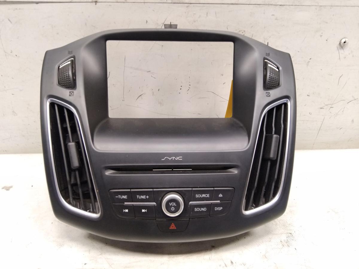 Ford Focus 3 Facelift original Radioblende inkl. Bedienteil Radio BJ2015