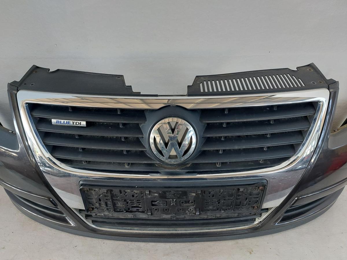 VW Passat 3C B6 Sto&szlig;f&auml;nger vorn Frontsch&uuml;rze Grill Nebel LC8Z Moccabrown
