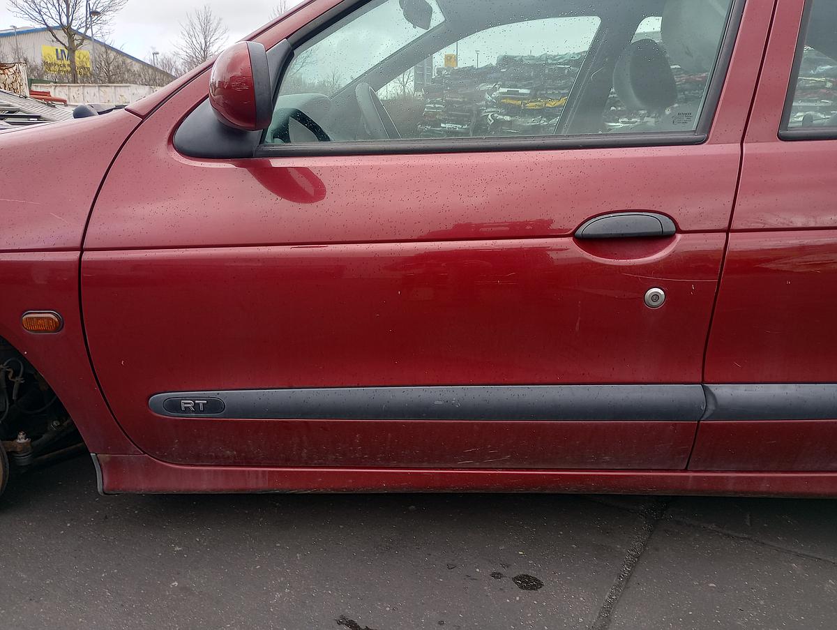 Renault Megane I 1 orig Tür vorne links Fahrertür NV783 Rouge Nacre Bj 1997