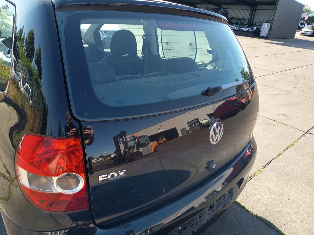 VW Fox original Heckklappe mit Scheibe L041 Brillantschwarz Baujahr 2005