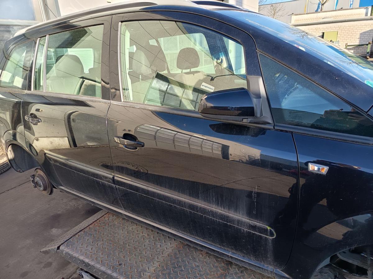 Opel Zafira B original T&uuml;r vorne rechts Z20R schwarz Baujahr 2005
