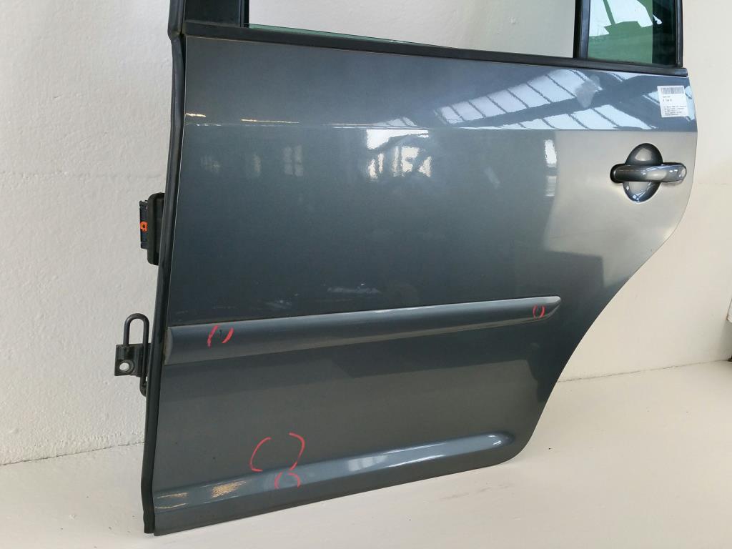 VW Touran 1T Bj.04 Tür hinten links grau LD7X